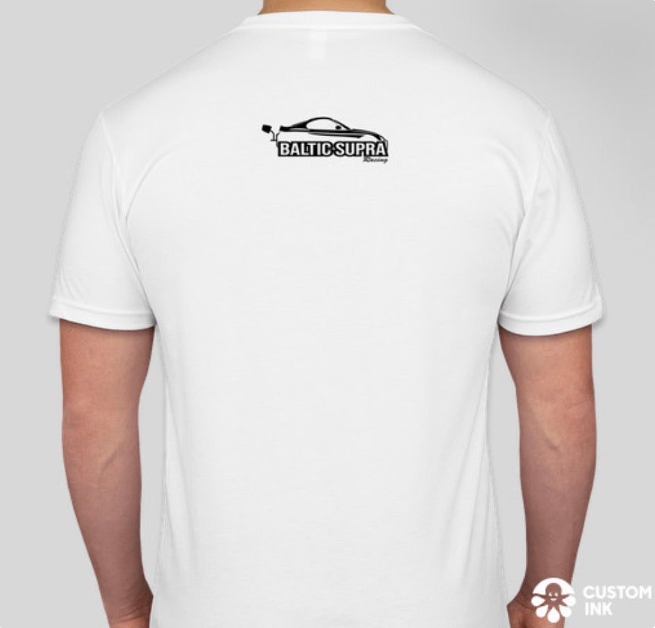 The Race Family T-Shirt (White) – Baltic Supra Racing